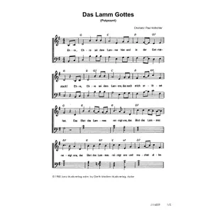 Produktbild des Artikels Das Lamm Gottes (Noten - Download)