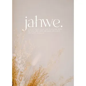 Produktbild des Artikels Postkarten: jahwe. 4 Stück (Schreibwaren)