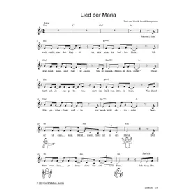 Produktbild des Artikels Lied der Maria (Noten - Download)