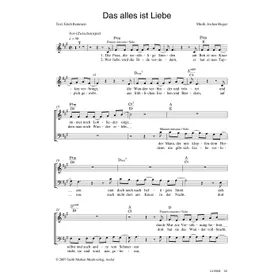 Produktbild des Artikels Das alles ist Liebe (Noten - Download)