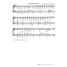 Produktbild des Artikels Und der Friede Gottes (Noten - Download)