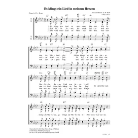 Produktbild des Artikels Es klingt ein Lied in meinem Herzen (Noten - Download)