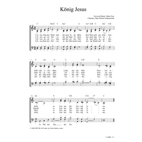 Produktbild des Artikels König Jesus (Noten - Download)