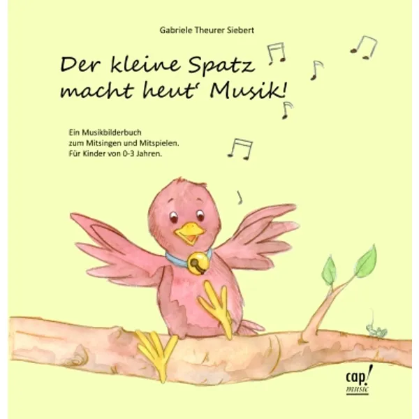 Produktbild des Artikels Der kleine Spatz macht heut' Musik - Liederheft (Liederbuch - Spiralbindung)