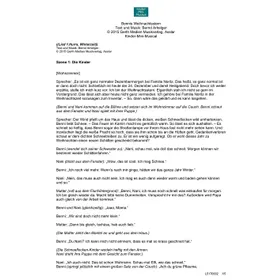 Produktbild des Artikels Bennis Weihnachtsstern (Szenentexte) (Noten - Download)