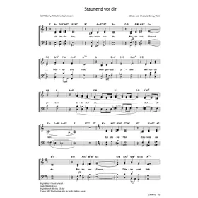 Produktbild des Artikels Staunend vor dir (Noten - Download)