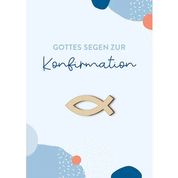 Produktbild des Artikels Faltkarte - Gottes Segen zur Konfirmation (Schreibwaren)