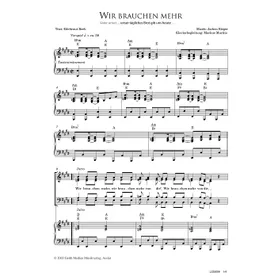 Produktbild des Artikels Wir brauchen mehr (Noten - Download)