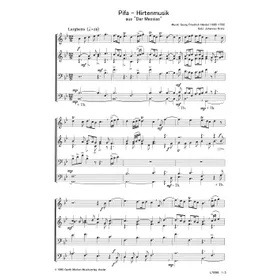 Produktbild des Artikels Pifa - Hirtenmusik (Noten - Download)