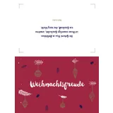 Stimmungsbild zu Faltkarten-Set "Weihnachtsfreude"