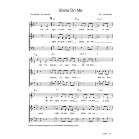 Produktbild des Artikels Shine on me (Noten - Download)