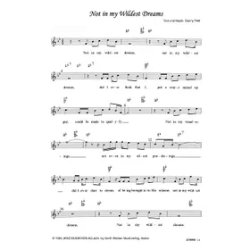 Produktbild des Artikels Not in my Wildest Dreams (Noten - Download)