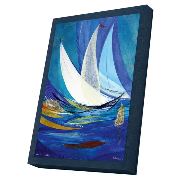 Produktbild des Artikels Kunstkarten-Set "Lichtsegler" (Schreibwaren)