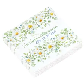 Produktbild des Artikels Servietten "Herzlich willkommen ..." ()