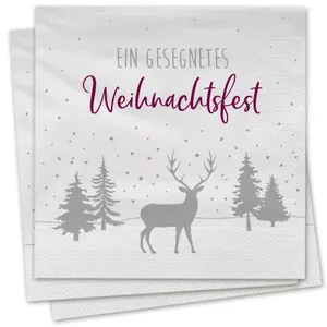 Produktbild des Artikels Servietten - Ein gesegnetes Weihnachtsfest ()