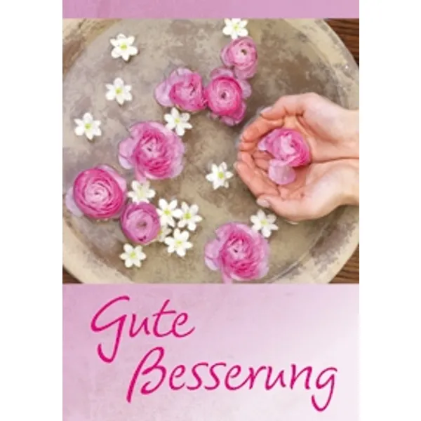 Produktbild des Artikels Gute Besserung - Faltkarte (Schreibwaren)