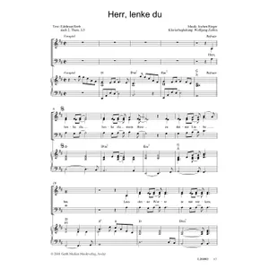 Produktbild des Artikels Herr, lenke du (Noten - Download)