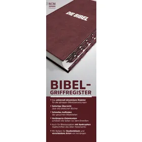 Produktbild des Artikels Bibel-Griffregister rot ()