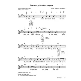 Produktbild des Artikels Tanzen, schreien, singen (Noten - Download)