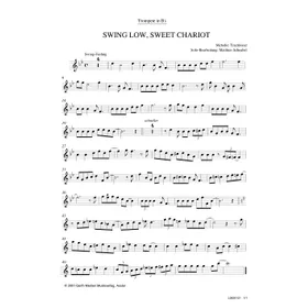 Produktbild des Artikels Swing Low, Sweet Chariot (Trompete in B) (Noten - Download)