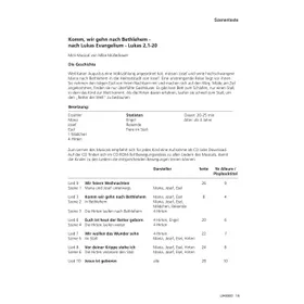 Produktbild des Artikels Komm, wir gehn nach Bethlehem (Szenentexte) (Noten - Download)