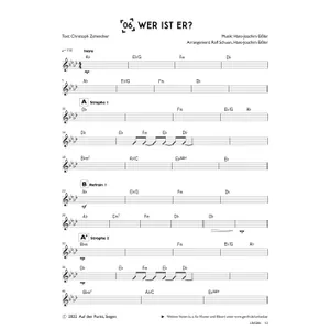 Produktbild des Artikels Wer ist er? (Bandsheet) (Noten - Download)