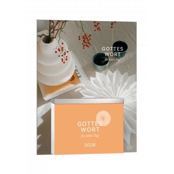 Produktbild des Artikels Gottes Wort für jeden Tag 2026 - Abreißkalender (Kalender)