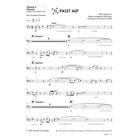 Produktbild des Artikels Passt auf (4. Posaune) (Noten - Download)