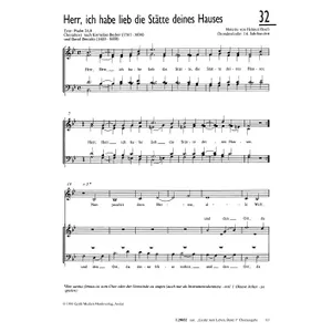 Produktbild des Artikels Herr, ich habe lieb die Stätte deines Hauses (Noten - Download)