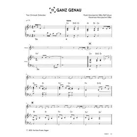Produktbild des Artikels Ganz genau (Klavier) (Noten - Download)