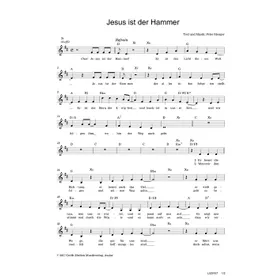 Produktbild des Artikels Jesus ist der Hammer (Noten - Download)