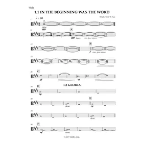 Produktbild des Artikels Messiah - Das Musical (Viola) (Noten - Download)