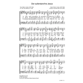Produktbild des Artikels Der auferstandne Jesus (Noten - Download)