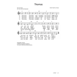 Produktbild des Artikels Thomas (Noten - Download)