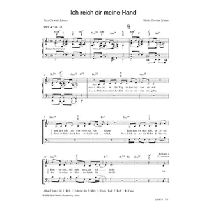 Produktbild des Artikels Ich reich dir meine Hand (Noten - Download)