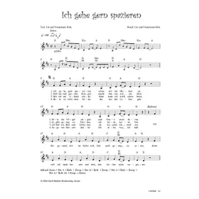 Produktbild des Artikels Ich gehe gern spazieren (Noten - Download)