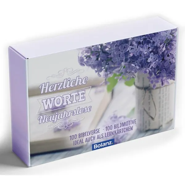 Produktbild des Artikels Neujahrslose "Herzliche Worte" (Schreibwaren)