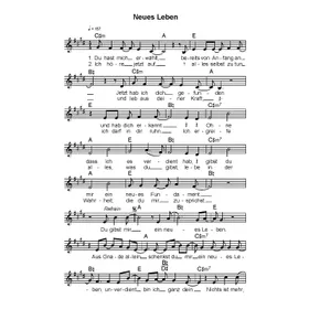 Produktbild des Artikels Neues Leben (Noten - Download)