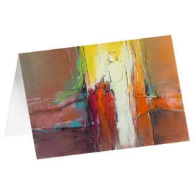 Produktbild des Artikels Kunstkarten "Engelbegleitung" 5 Stk. (Schreibwaren)