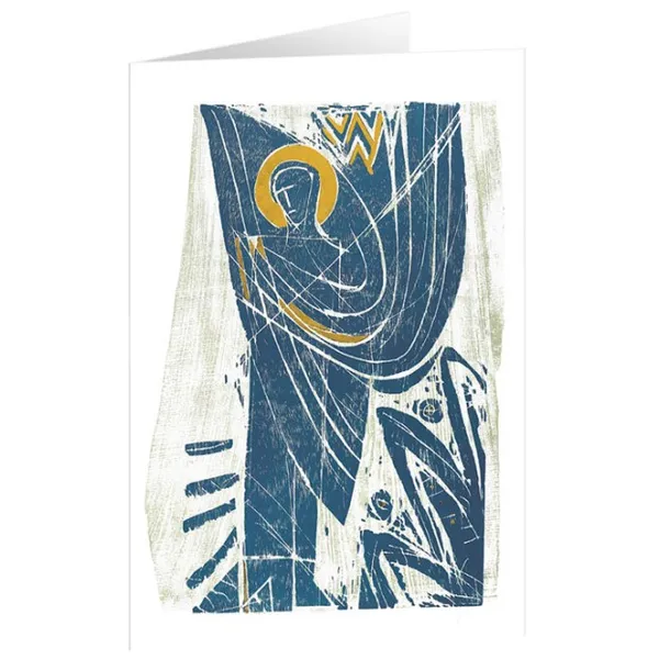 Produktbild des Artikels Kunstkarten "Blauer Bote" 5 Stk. (Schreibwaren)