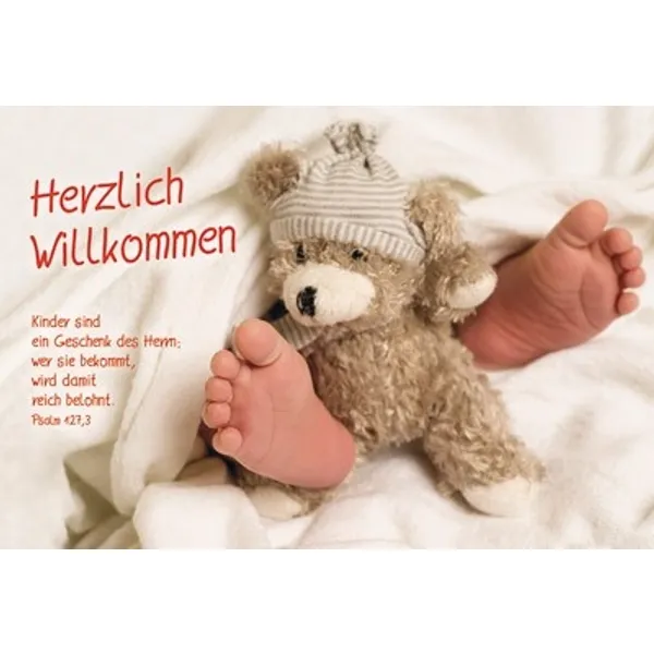 Produktbild des Artikels Faltkarte: Kinder sind ein Geschenk - Geburt (Schreibwaren)