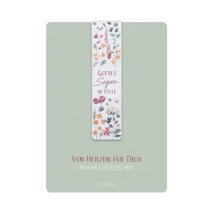 Produktbild des Artikels Magnet-Lesezeichen „Gottes Segen“ (Schreibwaren)