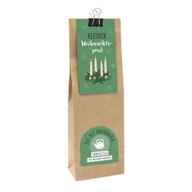 Produktbild des Artikels Tee mit Grußkarte: Kleiner Weihnachtsgruß (Lebensmittel)