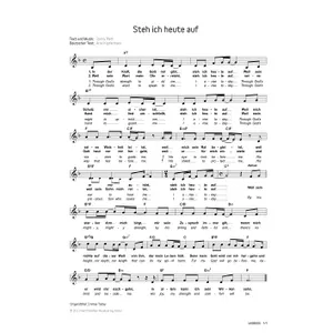Produktbild des Artikels Steh ich heute auf (Noten - Download)