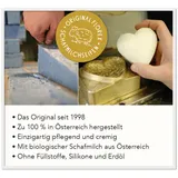 Stimmungsbild zu Schafmilchseife Herz "Sei behütet"