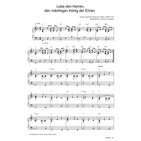 Produktbild des Artikels Lobe den Herren, den mächtigen König der Ehren (Noten - Download)