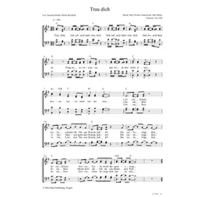 Produktbild des Artikels Trau dich (Noten - Download)