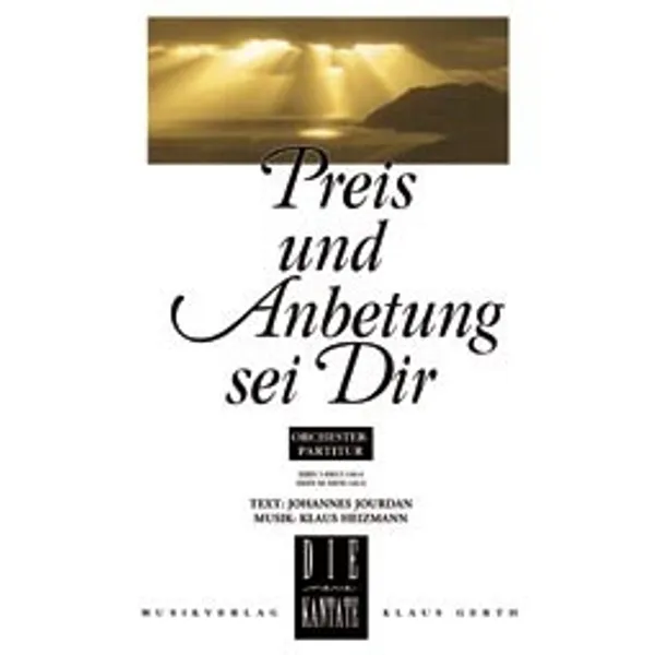 Produktbild des Artikels Preis und Anbetung sei Dir - Orchesterpartitur (Liederbuch - Spiralbindung)