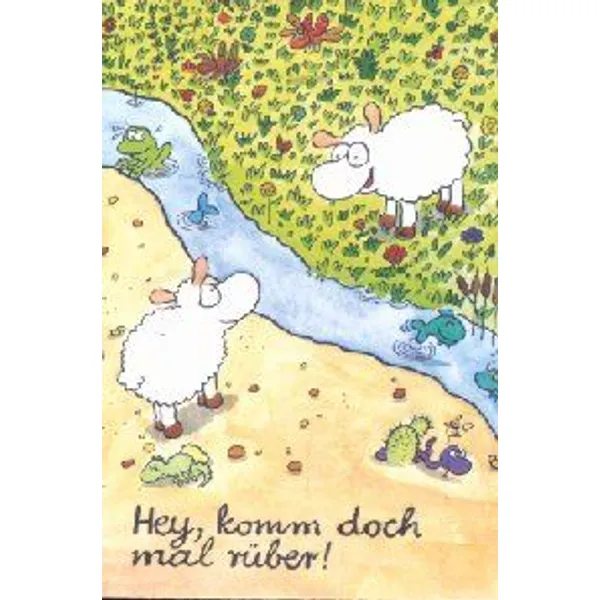 Produktbild des Artikels Hey, komm doch mal rüber! - Kartenzwerg (Schreibwaren)