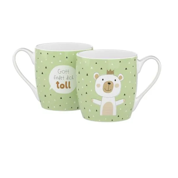 Produktbild des Artikels Kindertasse - Gott findet dich toll ()